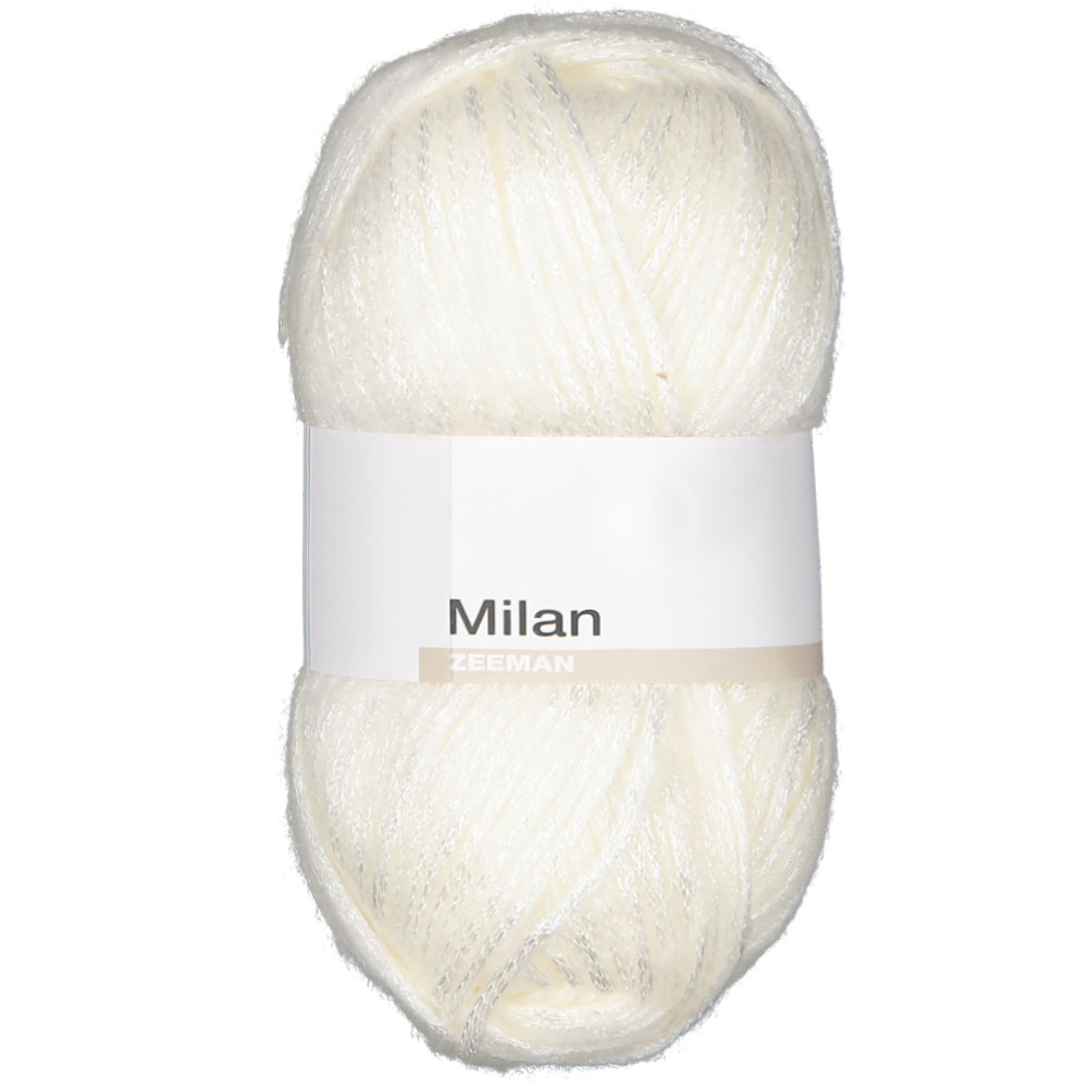 Milan Fil Ã  tricoter - Blanc