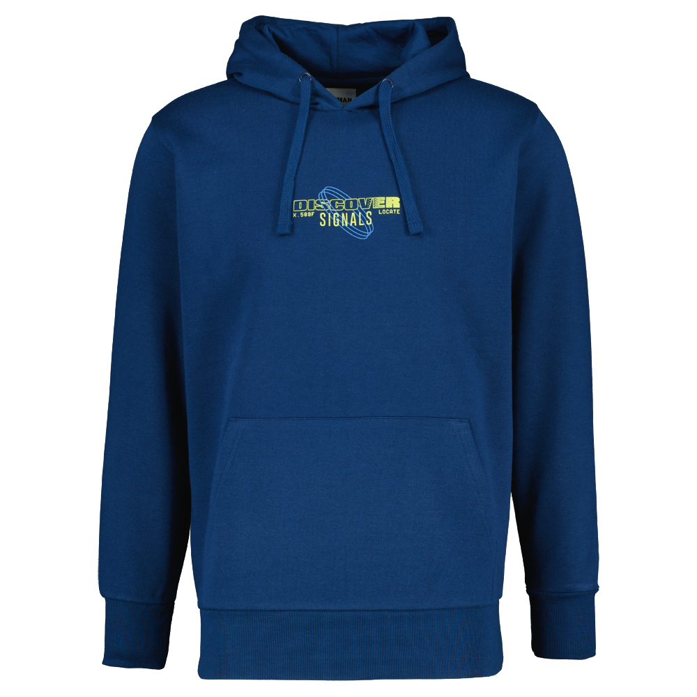 Sweat Ã  capuche - Bleu
