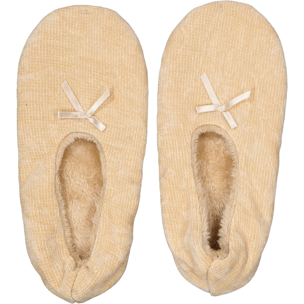 Chaussons ballerines - Marron