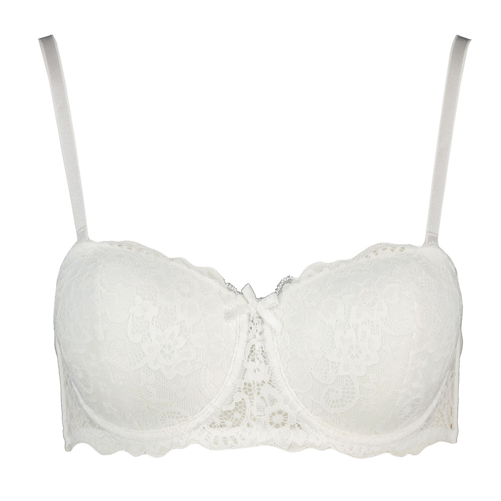 Balconette Soutien-gorge paddï¿½ - Blanc
