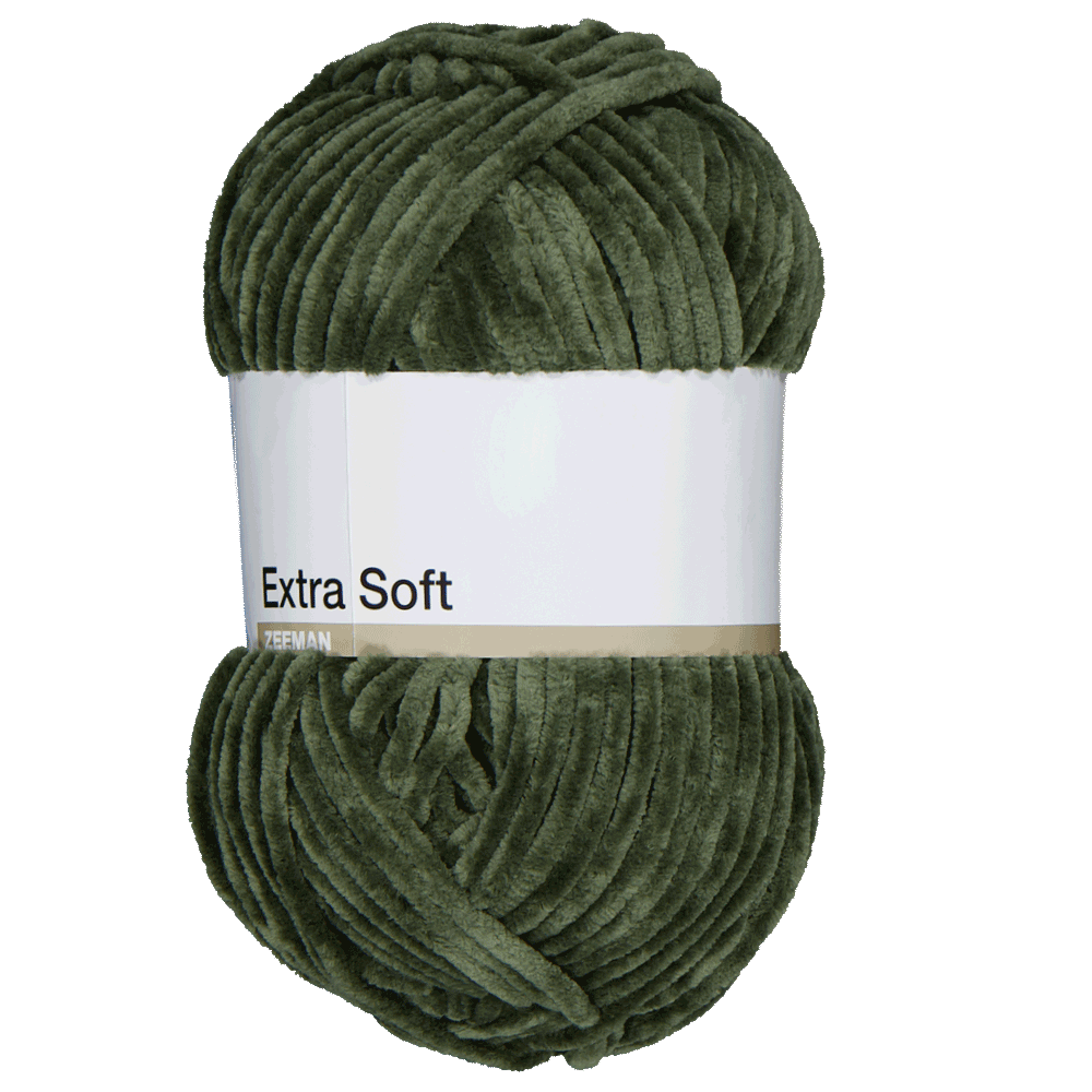 Extra soft Fil Ã  tricoter - Vert