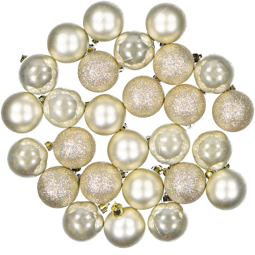 Boules de NoÃ«l - Blanc