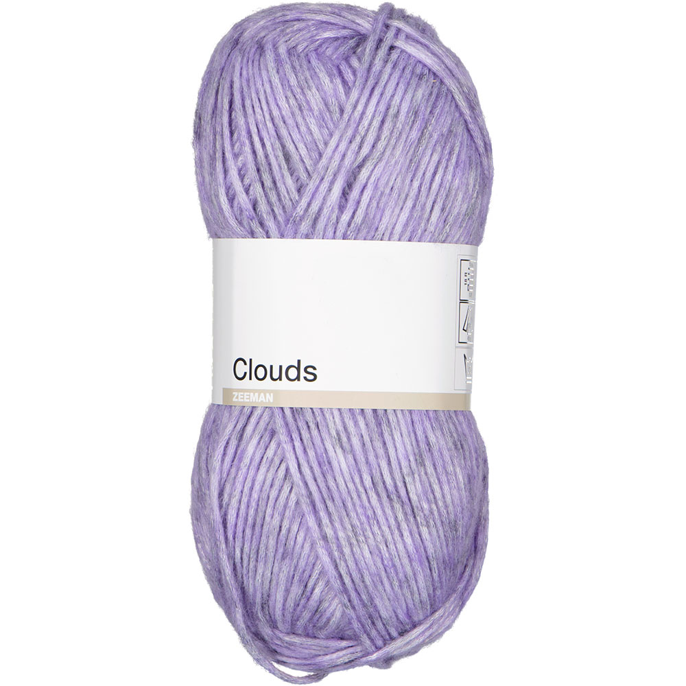 Clouds Fil Ã  tricoter - Violet