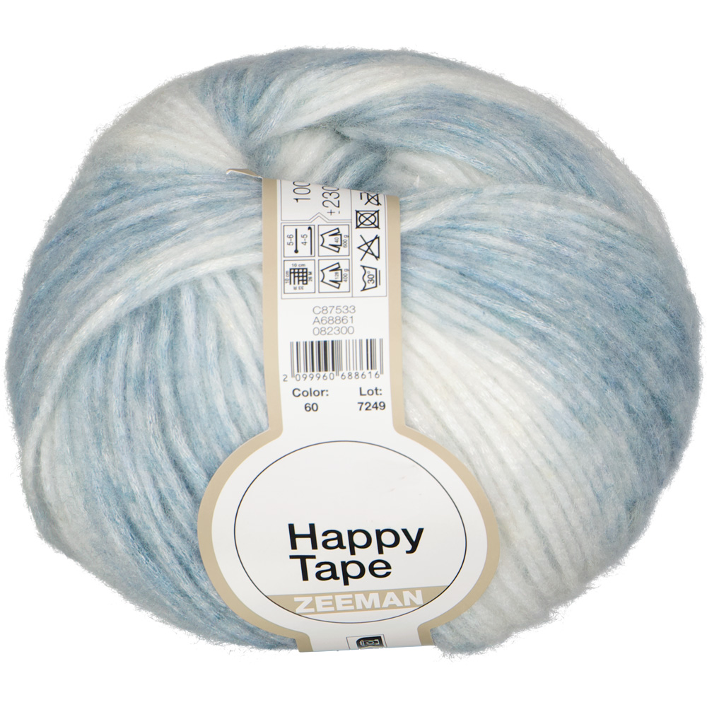 Happy tape Fil Ã  tricoter - Bleu