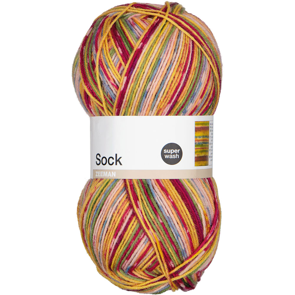 Sock Fil Ã  tricoter - Multicolore