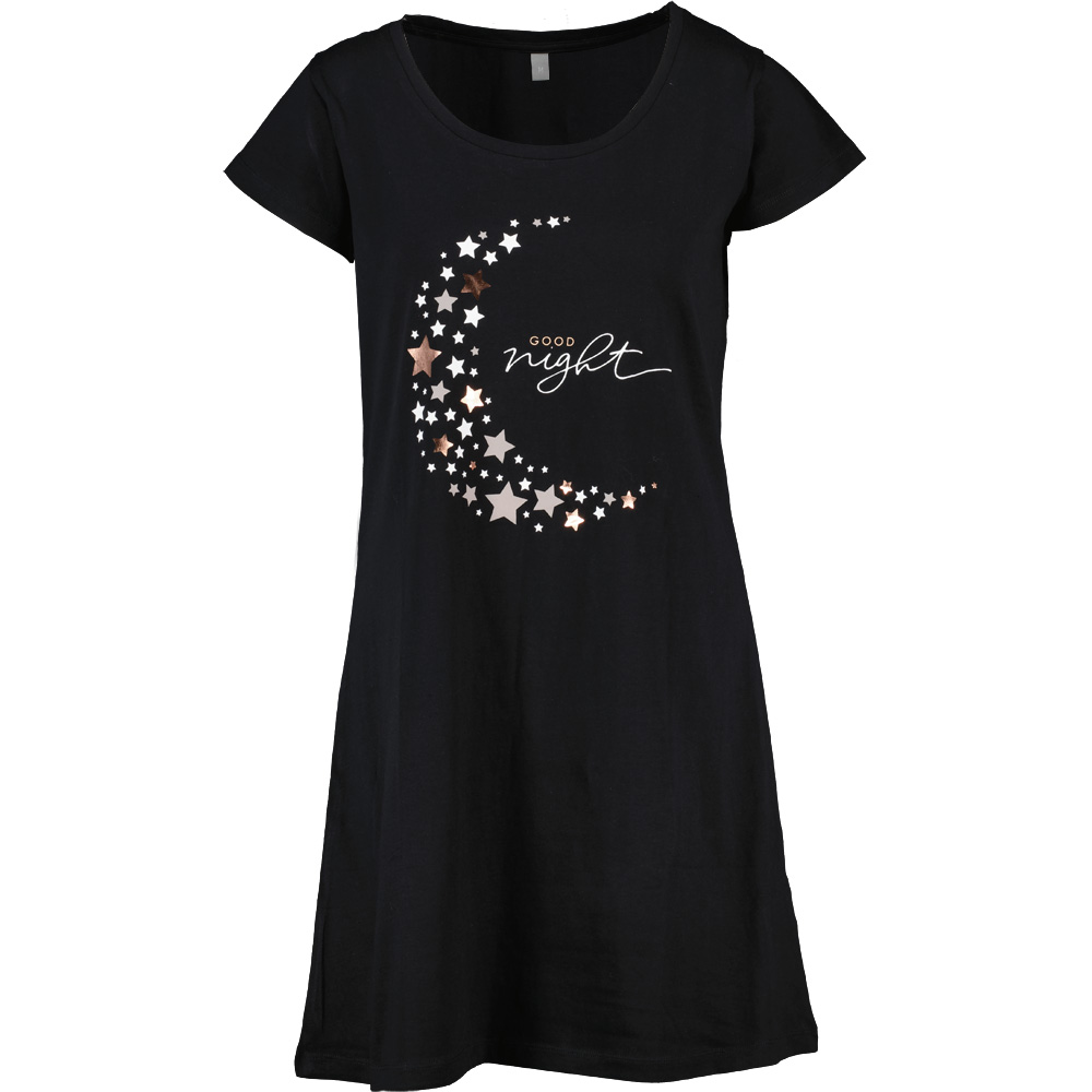 Chemise de nuit - Noir