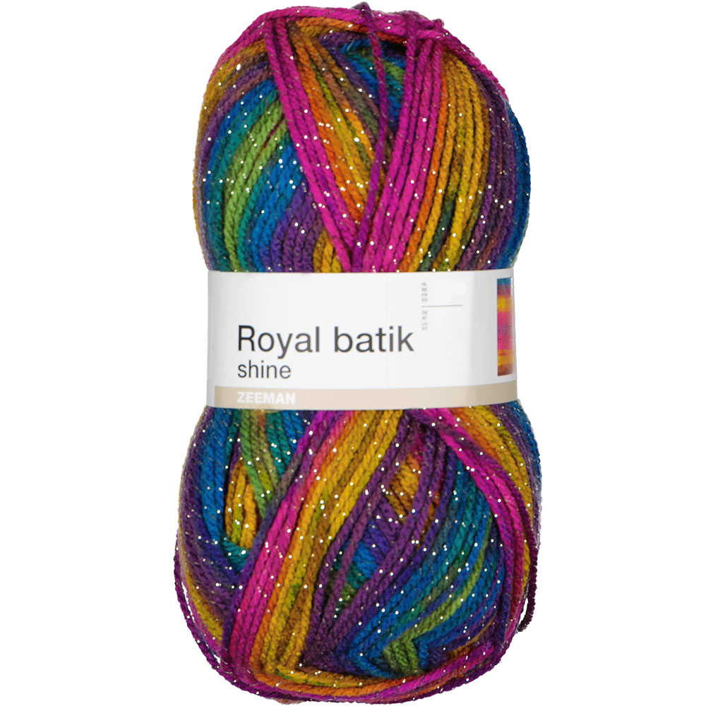 Royal batik shine Fil Ã  tricoter - Violet