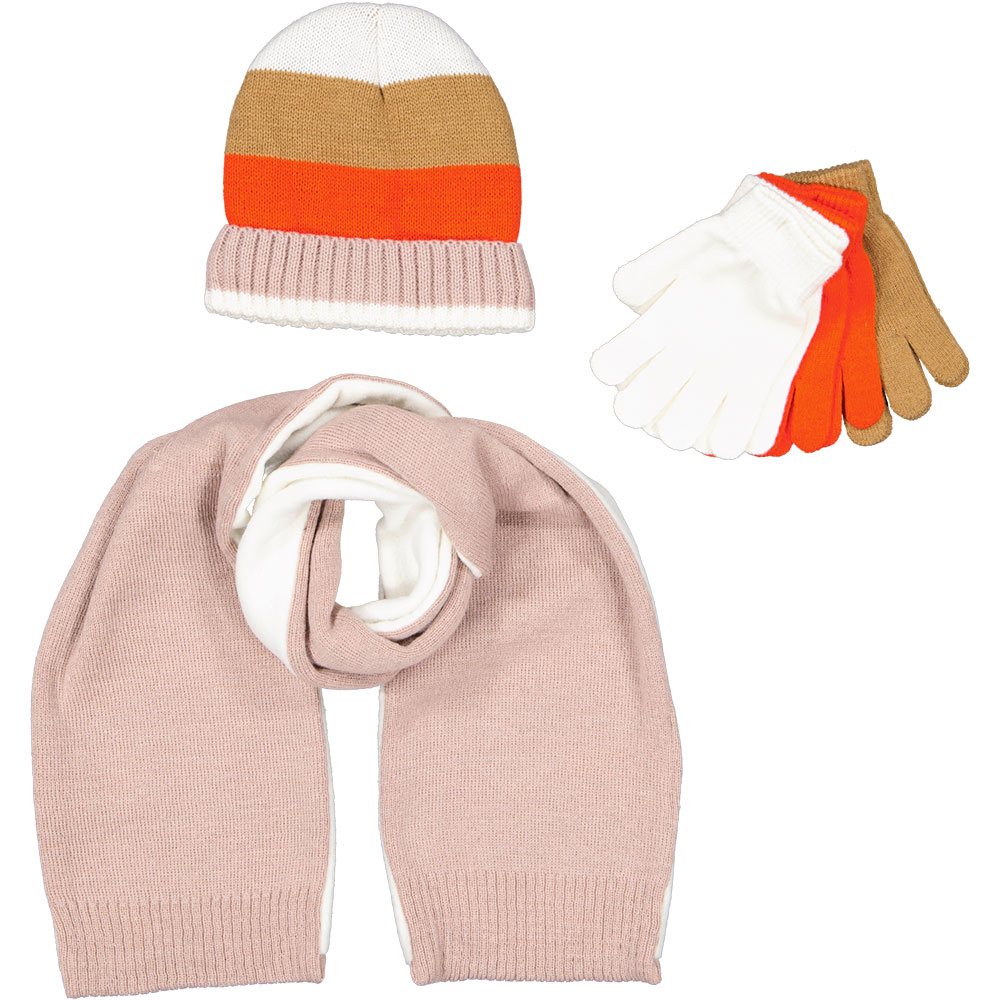 Ãcharpe, bonnet et gants - Violet