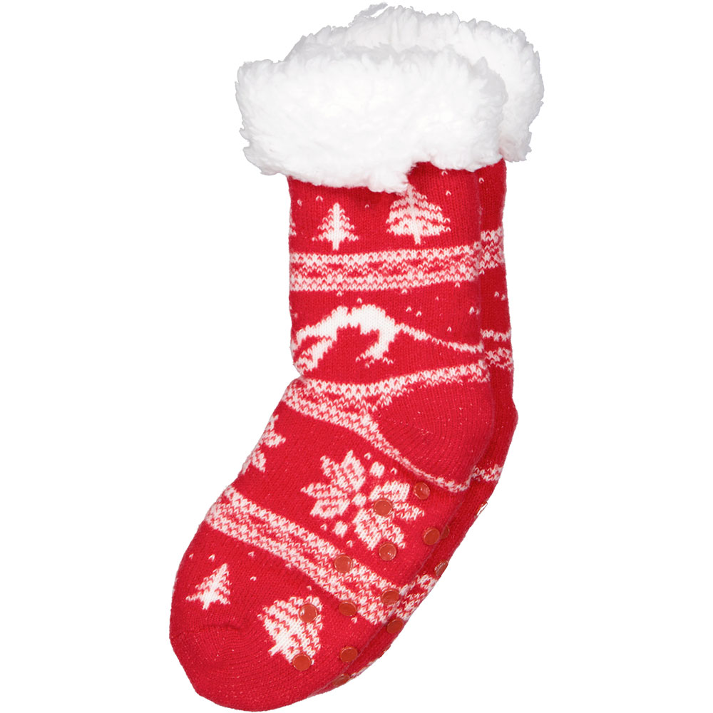 Chaussettes d'intÃ©rieur - Rouge