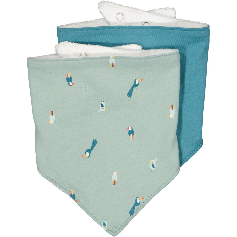Foulard-bavoir - Bleu