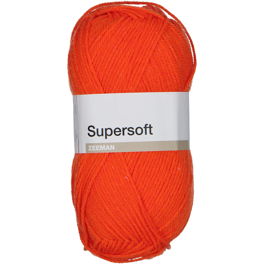 Super soft Fil Ã  tricoter - Orange