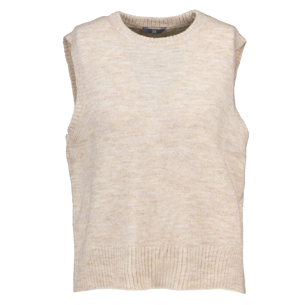 Pull sans manches - Marron