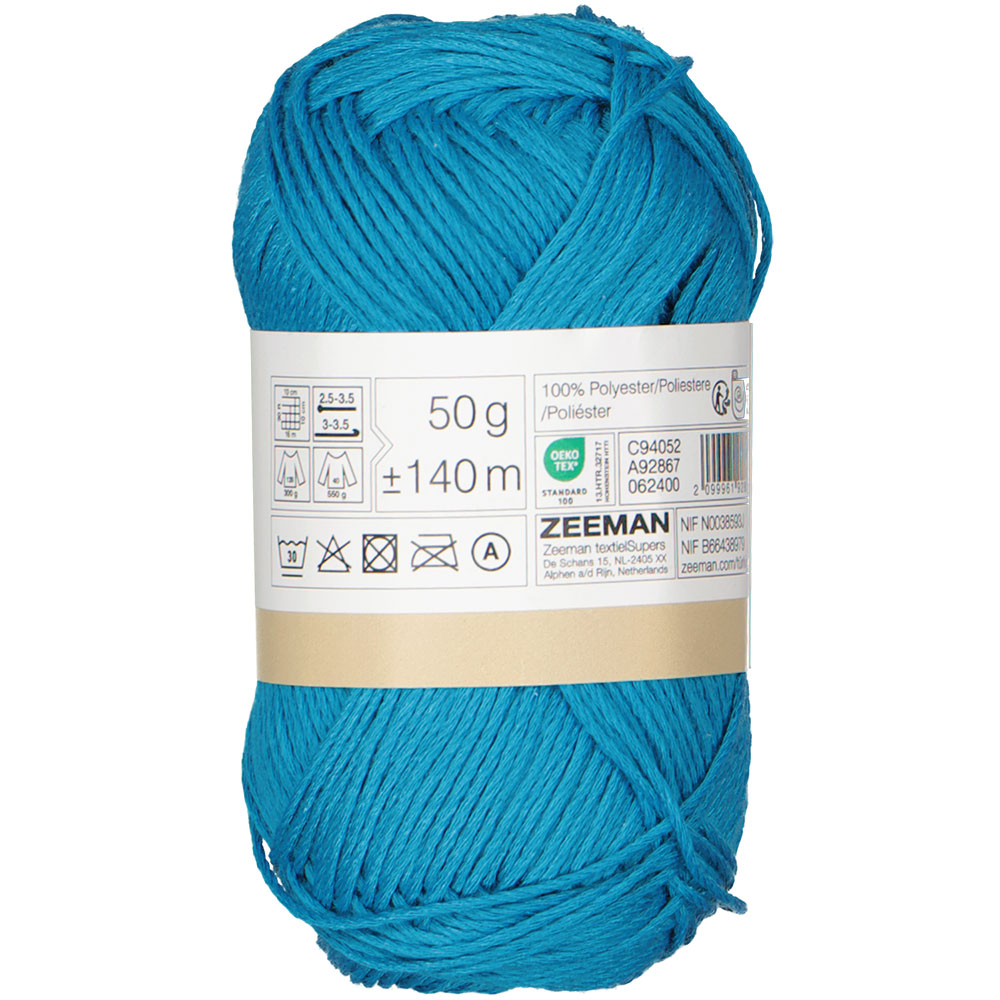 Amy Fil à crocheter - Bleu