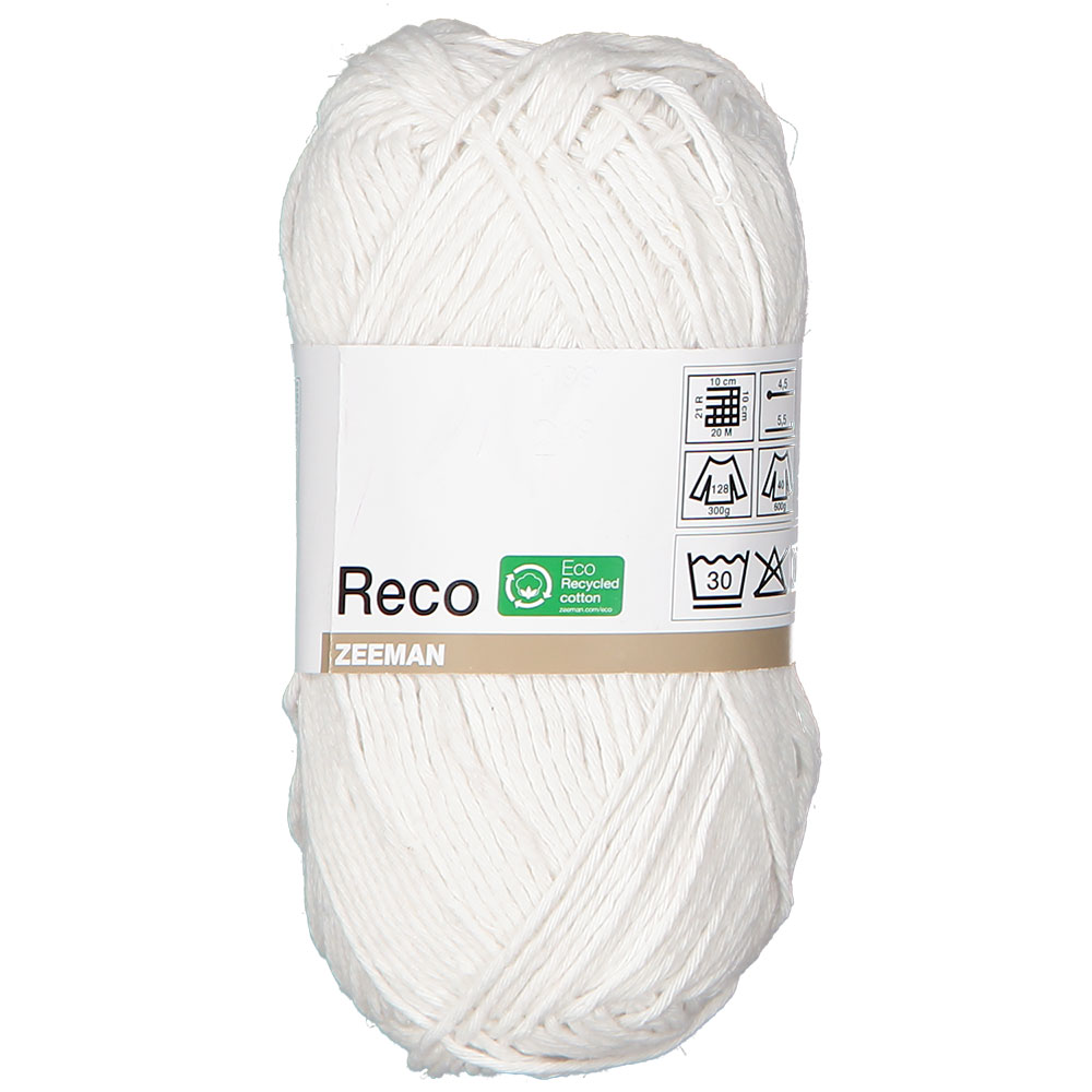 Reco Fil Ã  tricoter - Blanc