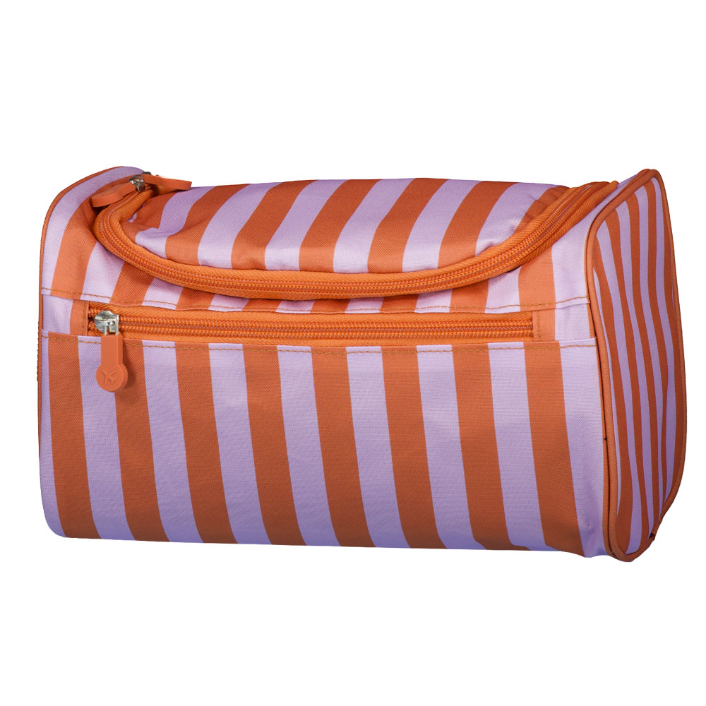 Trousse de toilette avec crochet de suspension - Rose
