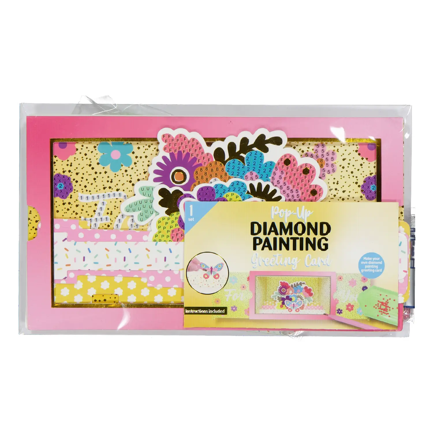 Diamond painting - Jaune
