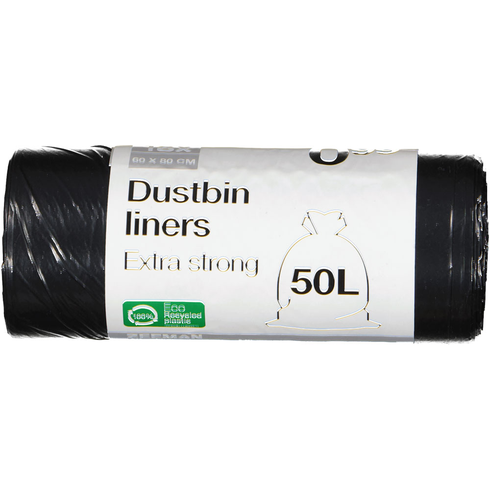 Sacs-poubelles biodÃ©gradables - Noir