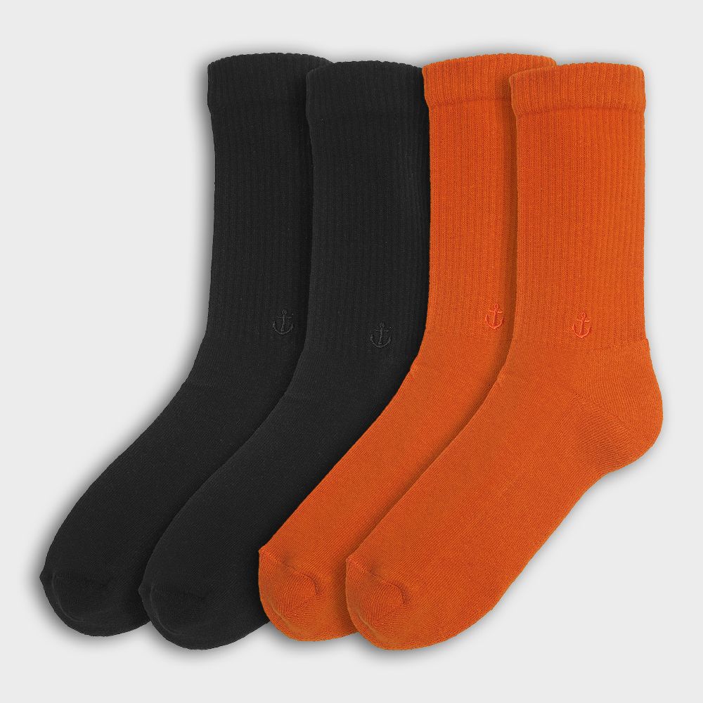 Chaussettes de tennis #basicz - Noir