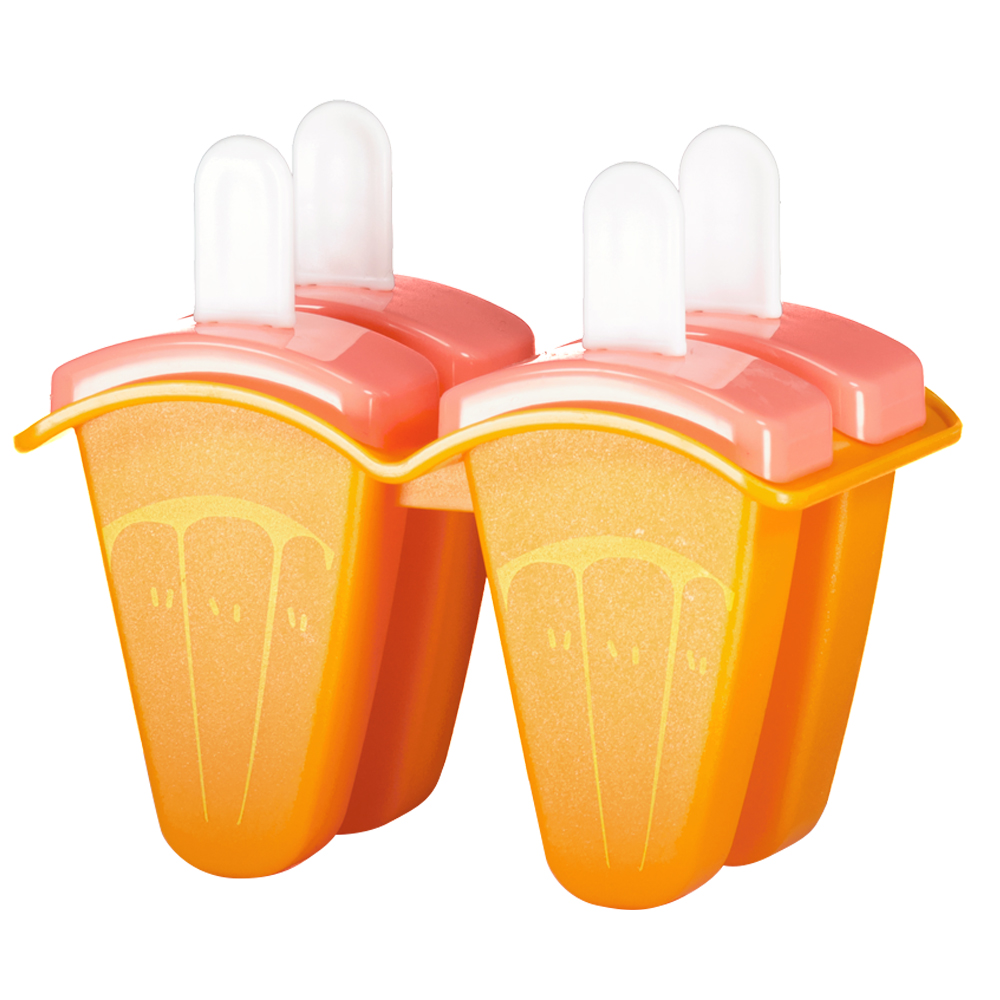 Moules pour bÃ¢tonnets glacÃ©s - Orange