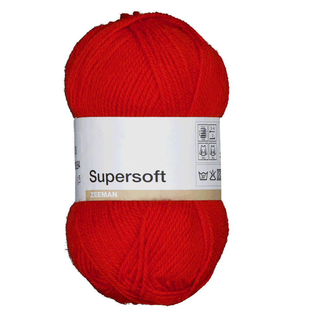 Super soft Fil Ã  tricoter - Rouge