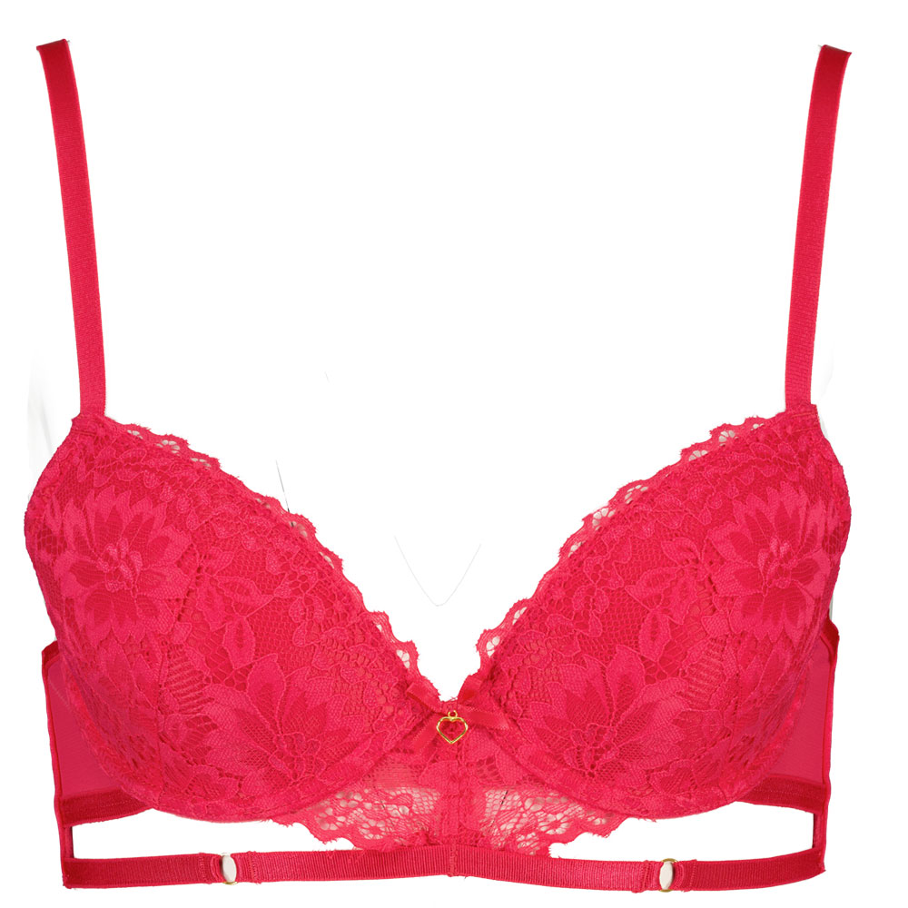 Soutien-gorge paddï¿½ - Rouge