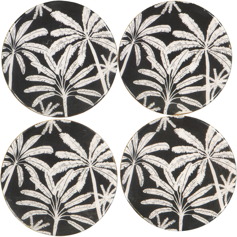 Dessous-de-verre - Noir