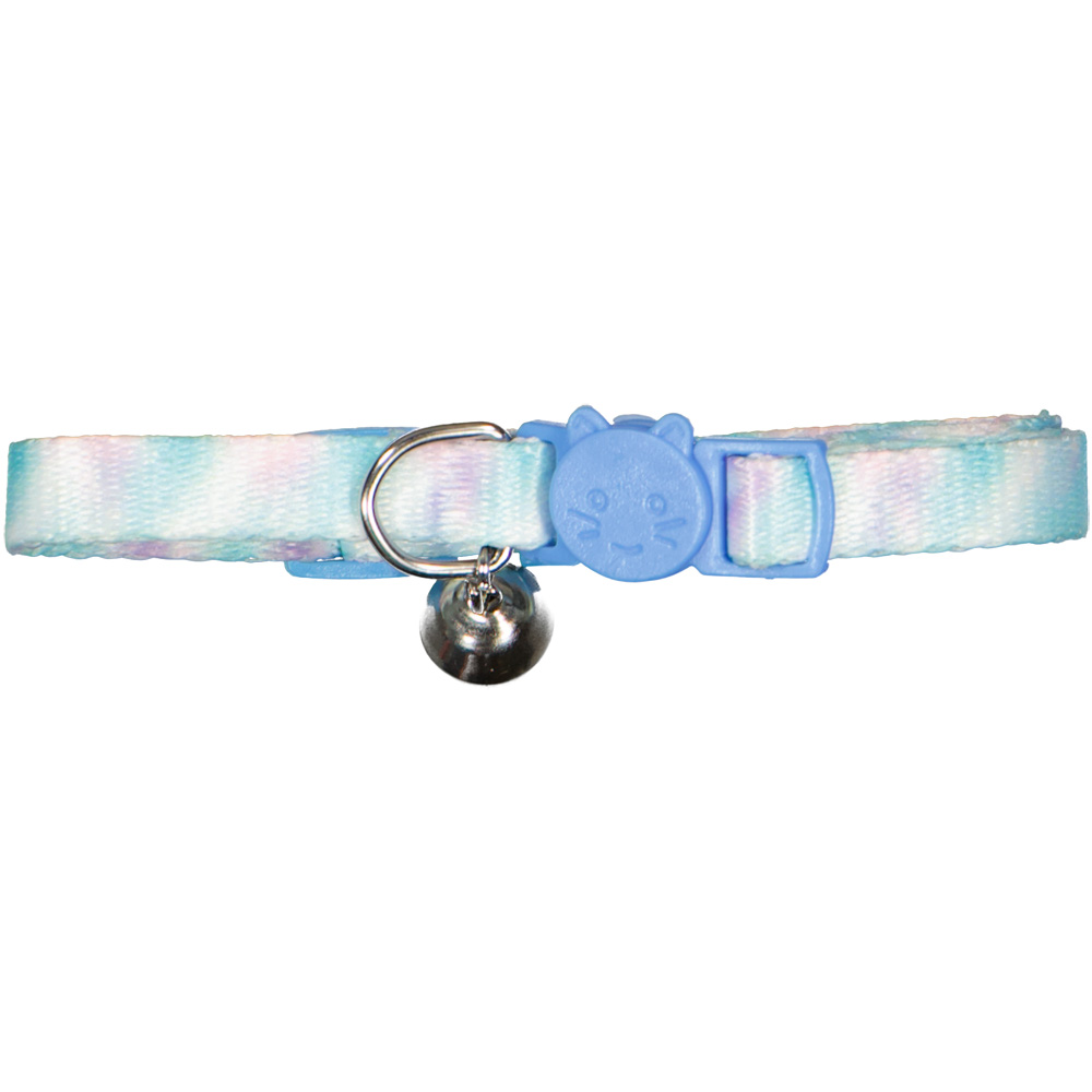 Collier chat - Bleu