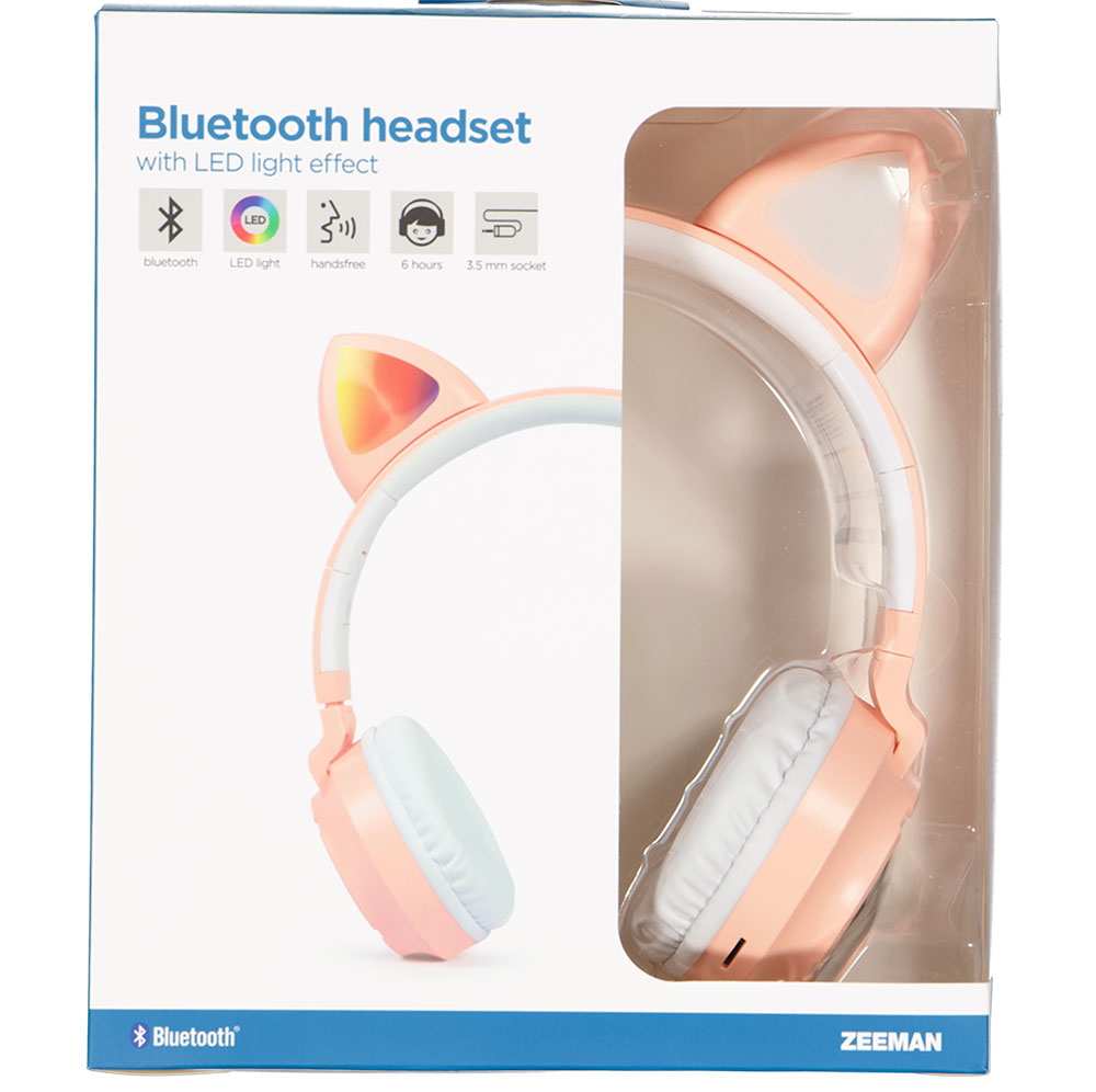 Casque Bluetooth - Rose