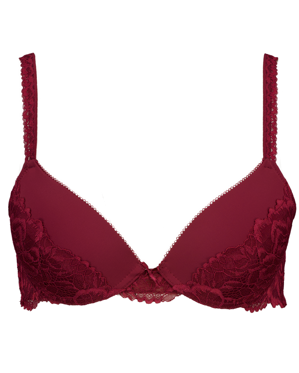 Cheeky plunge Soutien-gorge push-up - Rouge