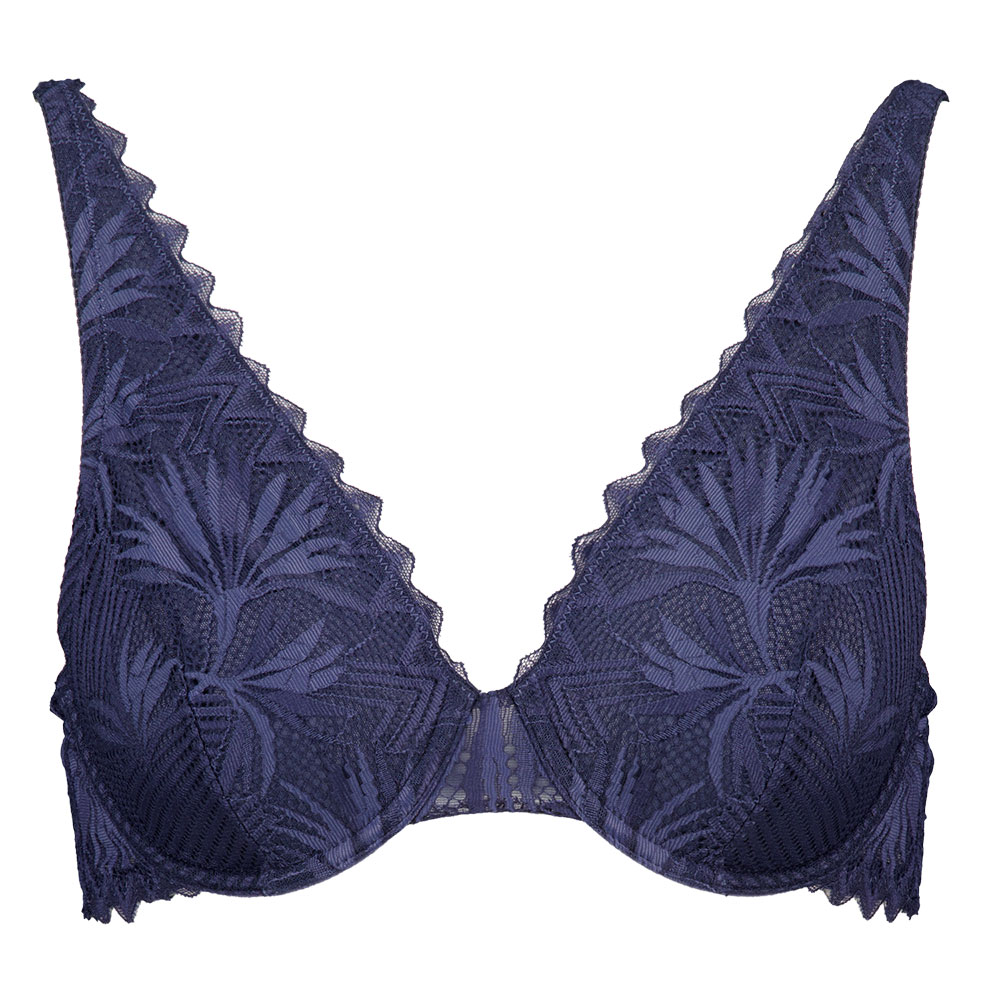 Plunge Soutien-gorge non paddÃ© - Bleu