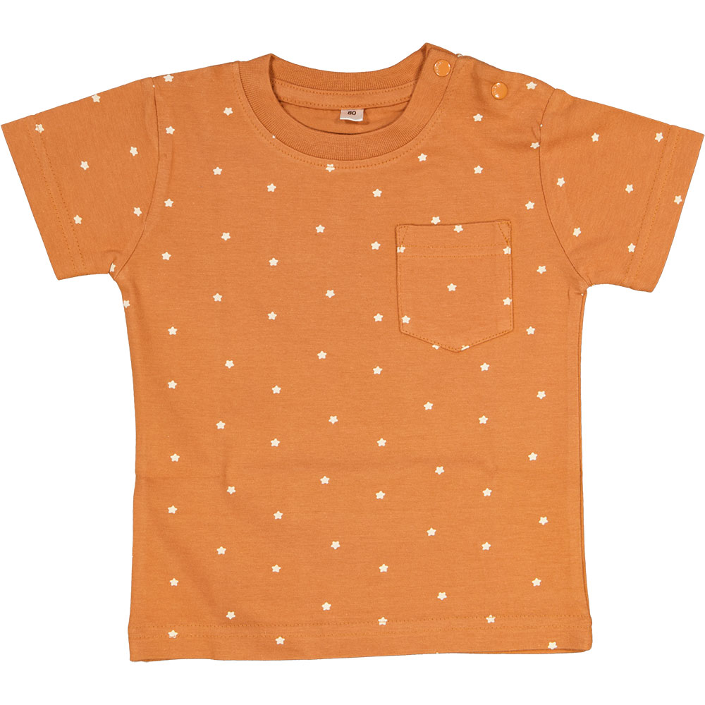 Bonnet avec moufles - Orange