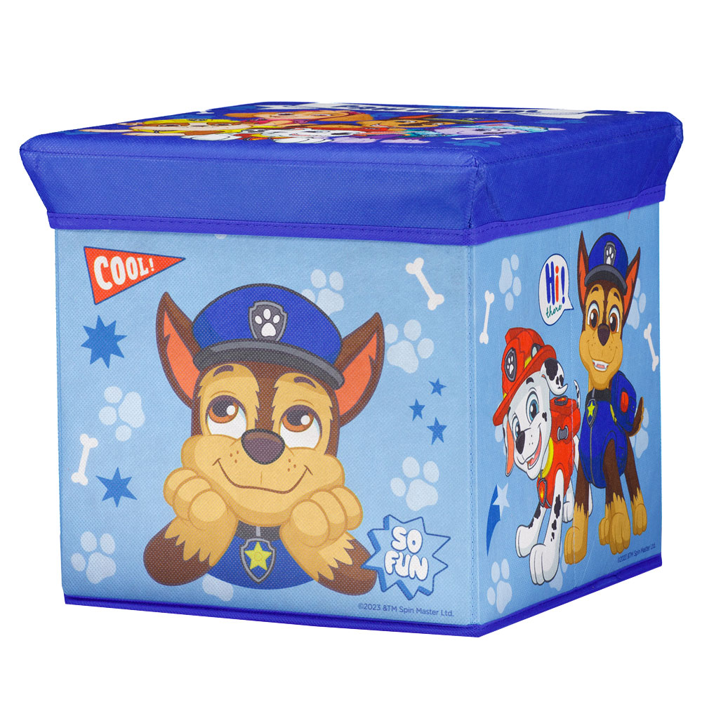 Pouf pliable - Bleu