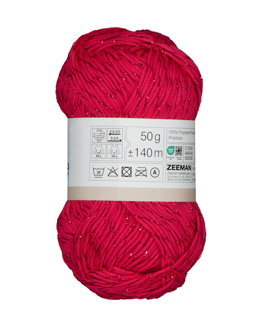Amy Fil à crocheter - Rouge
