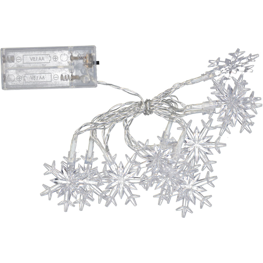 Guirlande lumineuse grappe  - Blanc