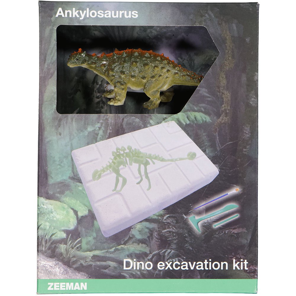Kit de fouille dinosaure - Jaune