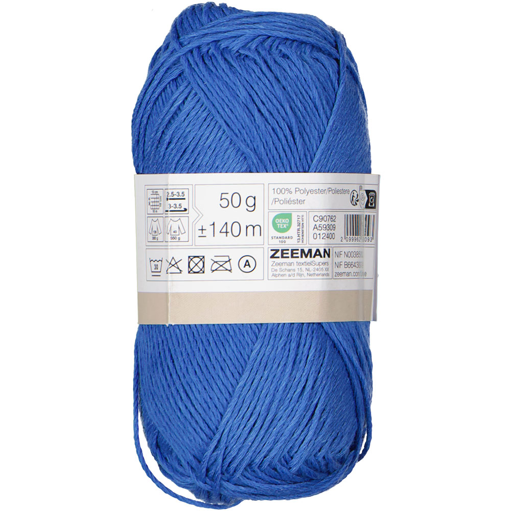 Amy Fil à crocheter - Bleu