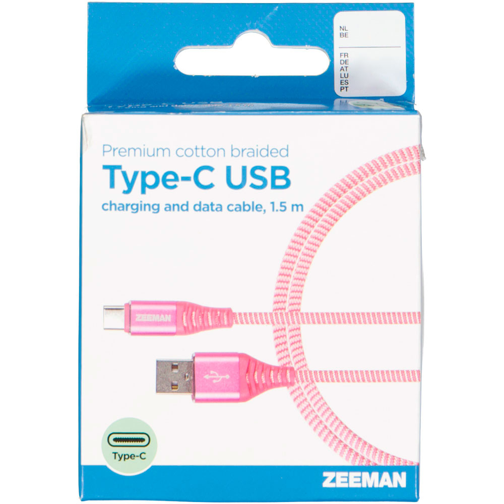 CÃ¢ble de charge micro USB - Rose