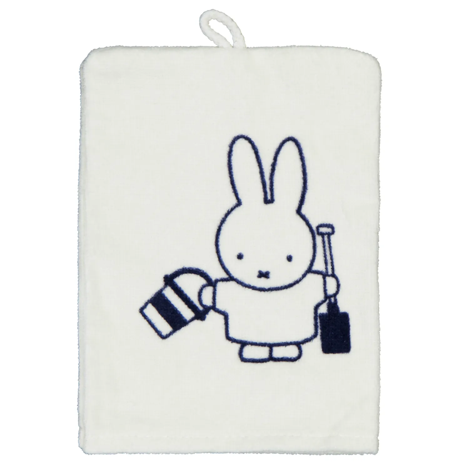 Gant de toilette - Blanc
