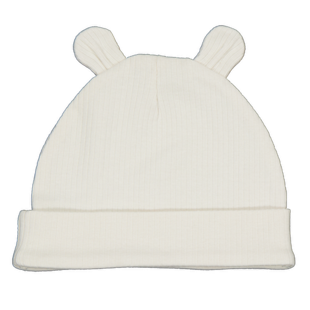 Bonnet avec moufles - Beige