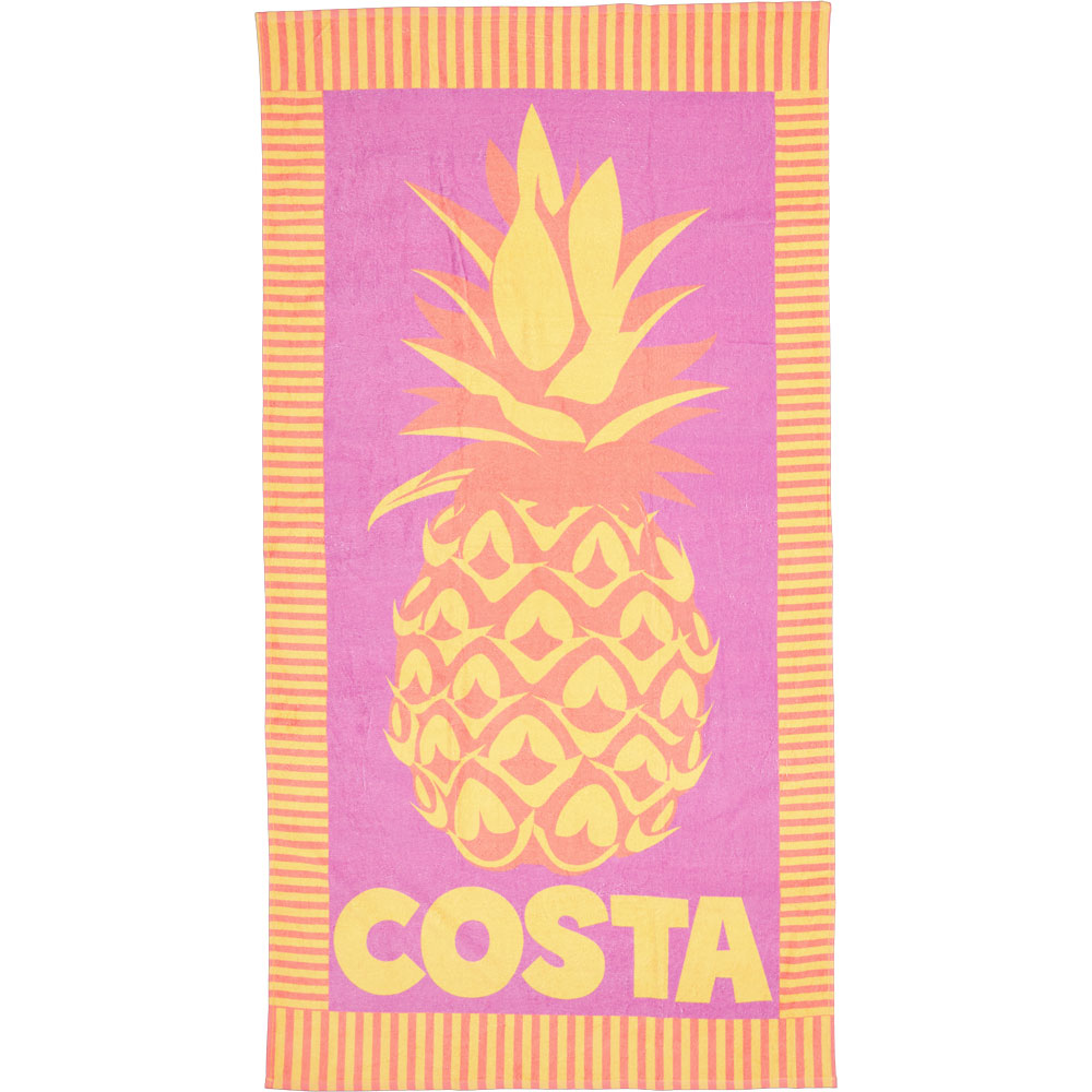 Serviette de plage - Jaune