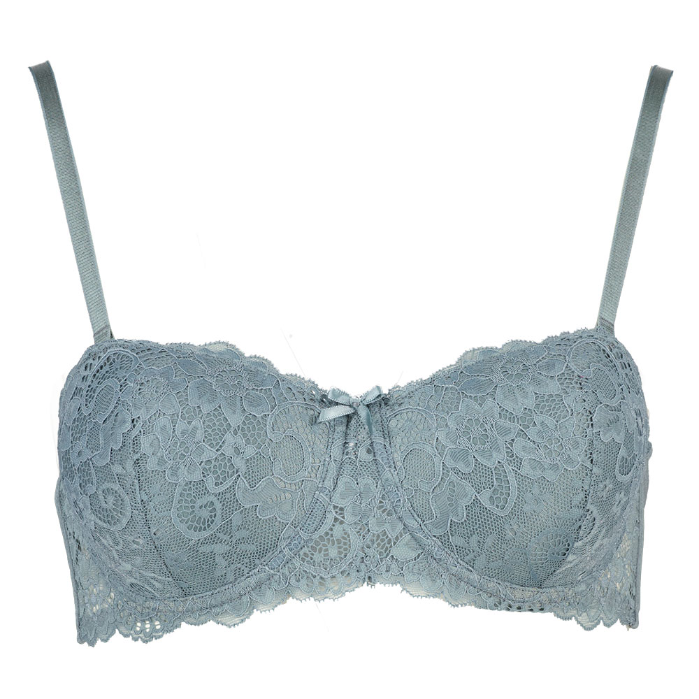 Balconette Soutien-gorge paddï¿½ - Gris