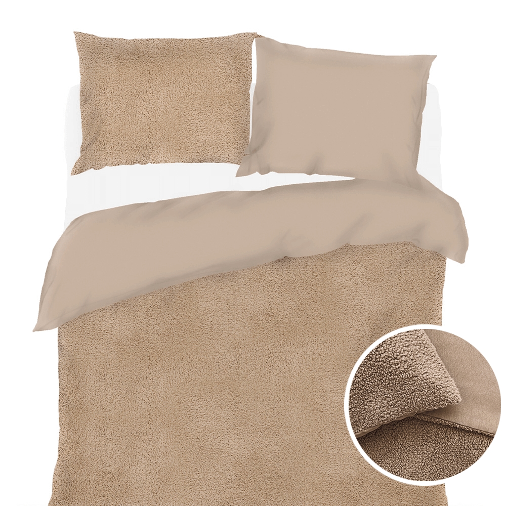 Housse de couette - Marron