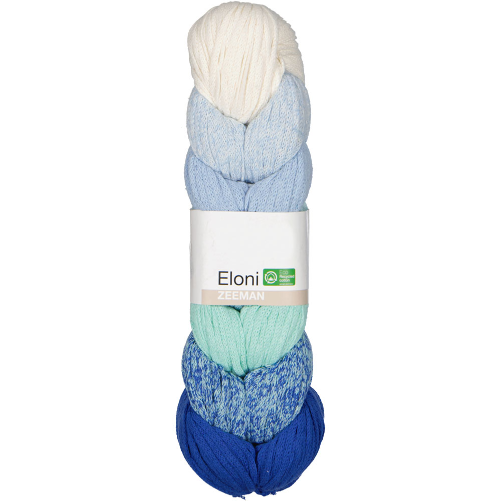 Eloni Fil Ã  tricoter - Bleu