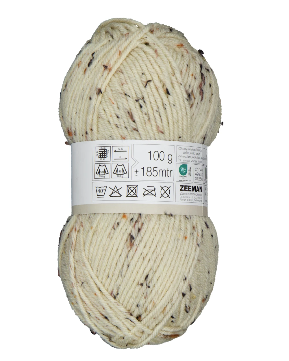 Tweed Fil à tricoter - Beige