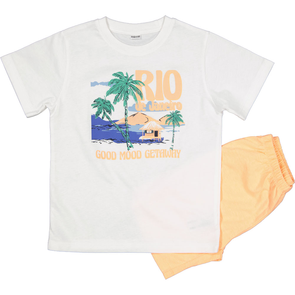Pyjashort - Blanc