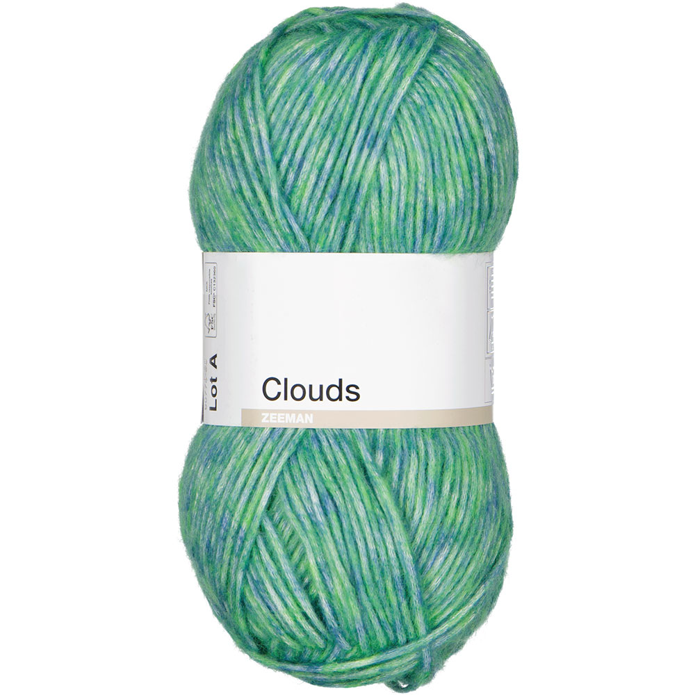 Clouds Fil Ã  tricoter - Vert