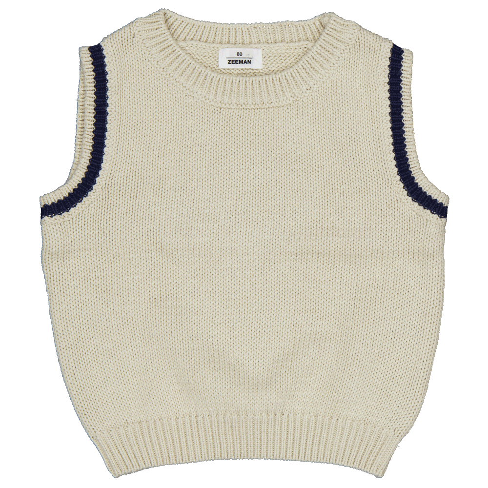 Pull sans manches - Beige