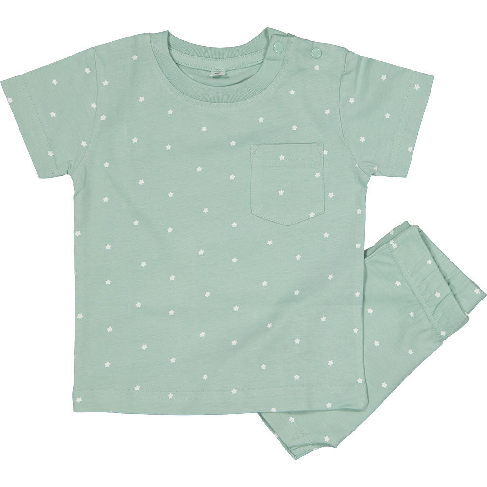 Bonnet avec moufles - Vert