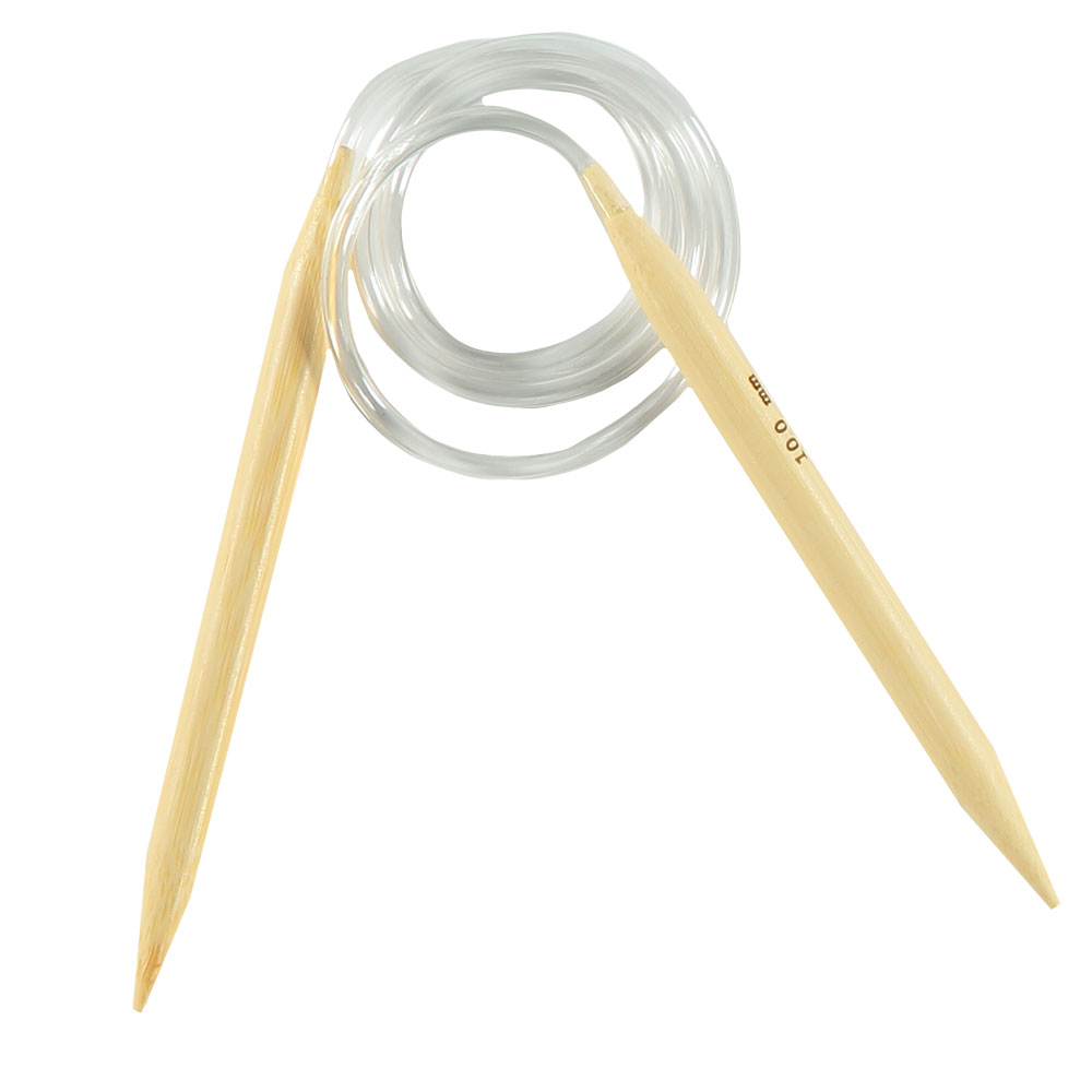 Aiguilles Ã  tricoter en rond - Blanc