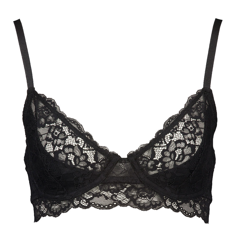 Plunge Soutien-gorge paddï¿½ - Noir